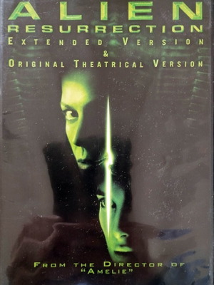 Alien Resurrection Extended Version DVD like new with Greek subtitles