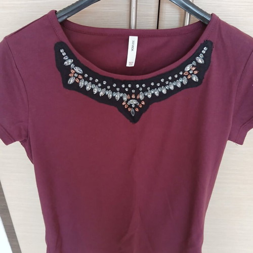 Nevada blouse like new, purple, size XS