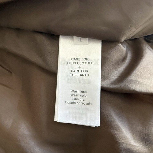 Dan Fox Apparel Winter Jacket new, men's brown L-XL oversized