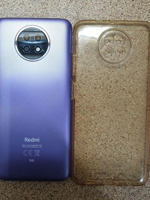 Redmi Note 9T 5G μεταχειρισμένο, 64GB, μωβ, με θήκη χωρίς φορτιστή