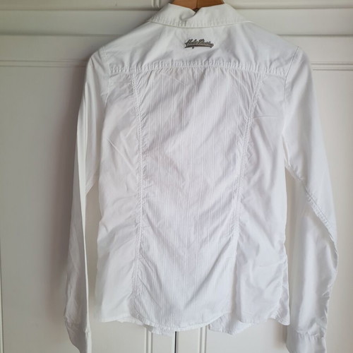 Harley Davison shirt medium white authentic like new