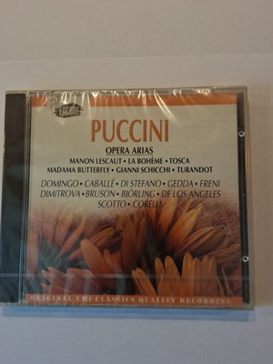 Puccini Opera Arias CD new, classical