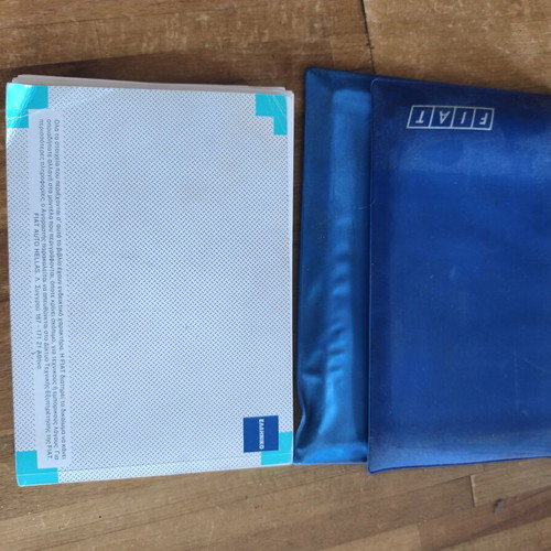 Fiat Punto maintenance and user manual used, original with case