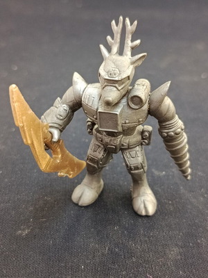 Teratomachos Hasbro 1986 Silver Deer Stalker Figure used