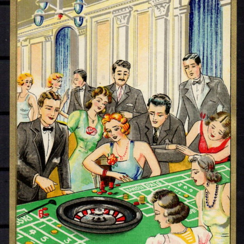 Artistic posters used, pack of 7 foreign, 1930s period