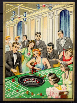 Artistic posters used, pack of 7 foreign, 1930s period