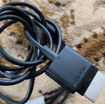 Xbox 360 audio video connection cable used