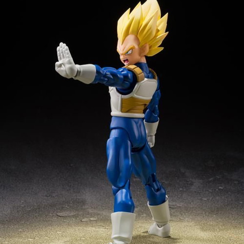 S.H. Figuarts Super Saiyan Vegeta figure new, Dragon Ball Z Cell Arc