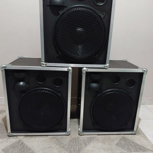 Professional passive speakers handmade 300W 15" used