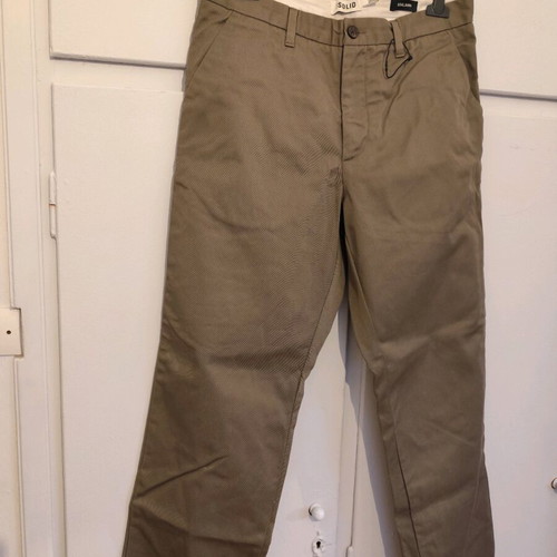 Solid jeans new without tags, size W33/L32, beige