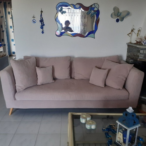 Sato sofa like new, dimensions 2.10x0.90 m