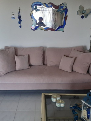 Sato sofa like new, dimensions 2.10x0.90 m