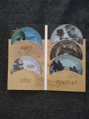 National Geographic Greek History Milestones 5 DVD set like new