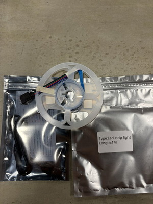 RGB LED strip light 1 meter with app