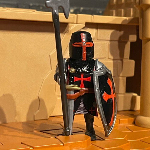 Playmobil Templar Knight custom made figure new