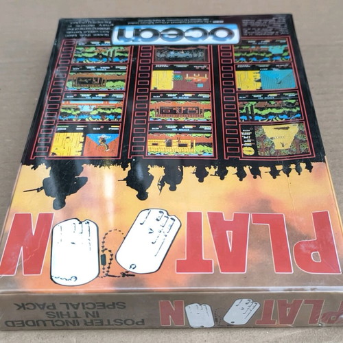 Platoon (Ocean) Amstrad Cassette Big Box sealed