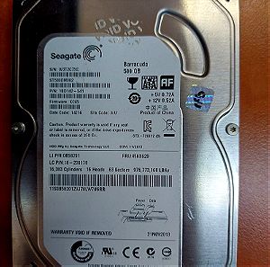 Seagate BarraCuda 500GB Internal Hard Drive HDD – 3.5