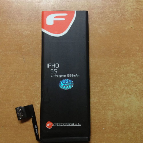 Iphone 5s battery Forcell new with opened packaging