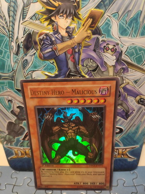 Destiny Hero - Malicious DP05-EN011 1st Edition used card
