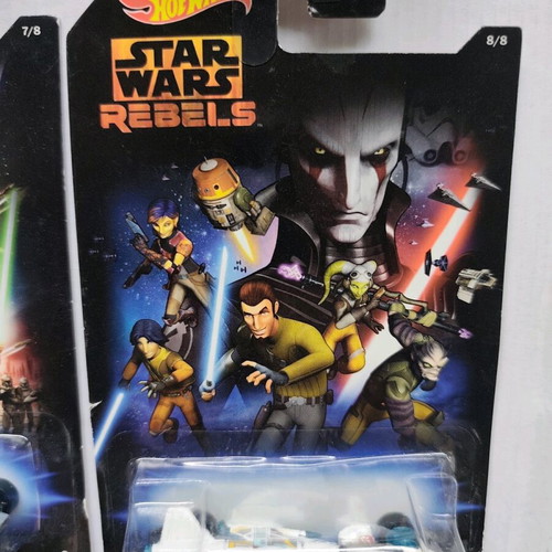 Hot Wheels Star Wars set of 8 cars new, collectible 1/64 scale