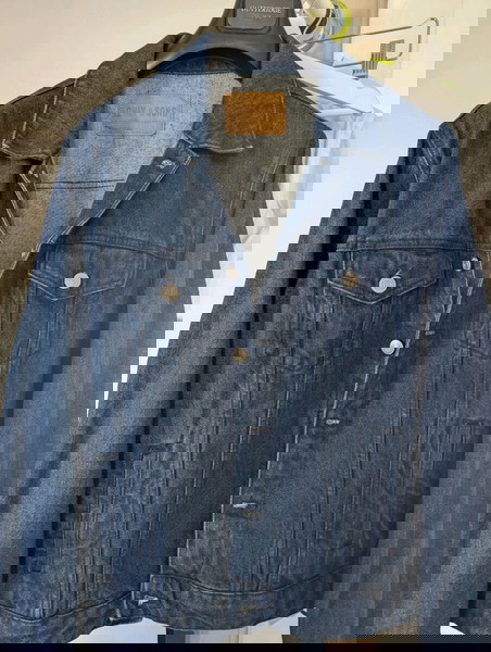 Μπλέ Τζην (Denim) σακάκι Only & Sons