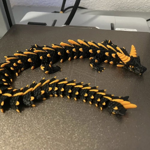 3D Articulated Dragon like new with impressive colors