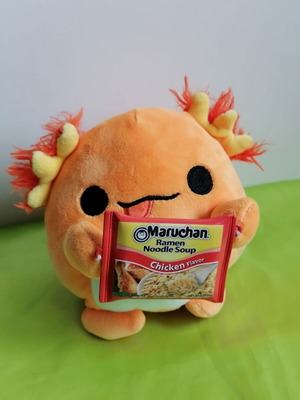 Maruchan collectible plush toy, 15 cm