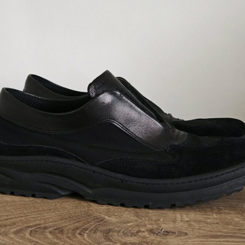 Trussardi Sport men's leather shoes like new, size 43, black