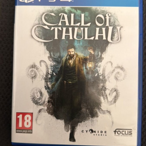 Call of Cthulhu PS4 game like new