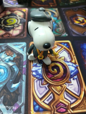 McDonald's Snoopy figure used, good condition with scratches