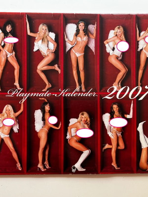 Playboy ημερολόγιο 2007 μεταχειρισμένο, γερμανική έκδοση