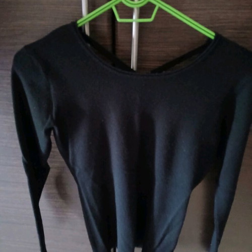 Black blouse used, size small