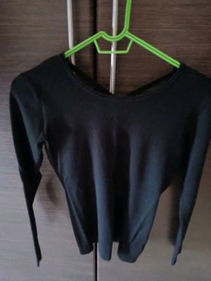 Black blouse used, size small