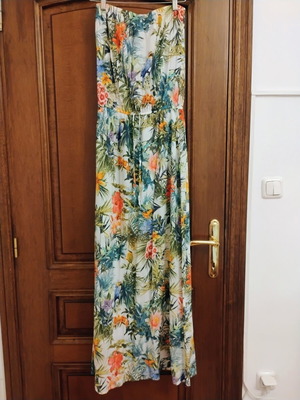 Strapless dress like new, one size with lining