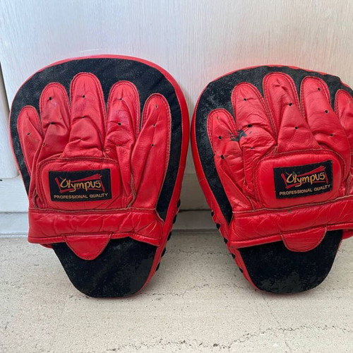 Kickboxing and Muay Thai sports equipment used, package