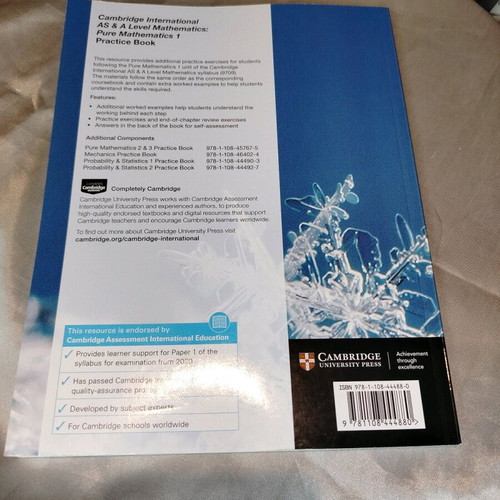Cambridge academic science textbooks like new, English