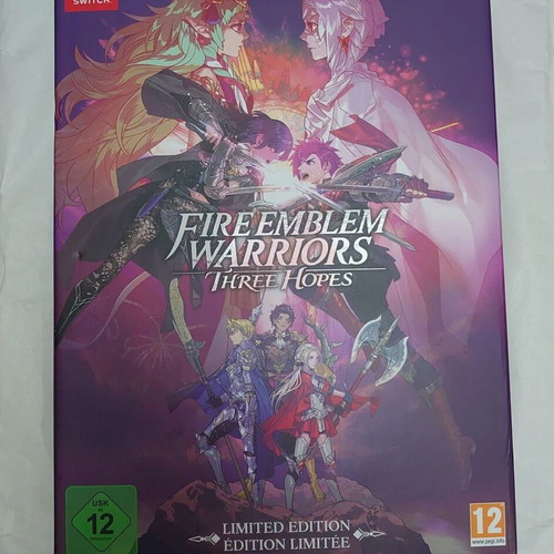 Nintendo Switch Fire Emblem Warriors Three Hopes Limited Edition factory sealed