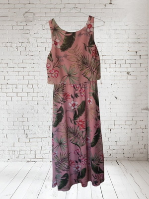 Only summer maxi dress like new, pink, size S