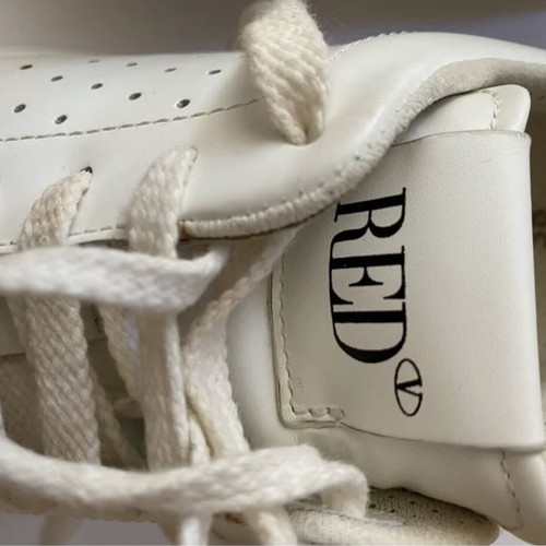 Red Valentino leather bow sneakers size 38
