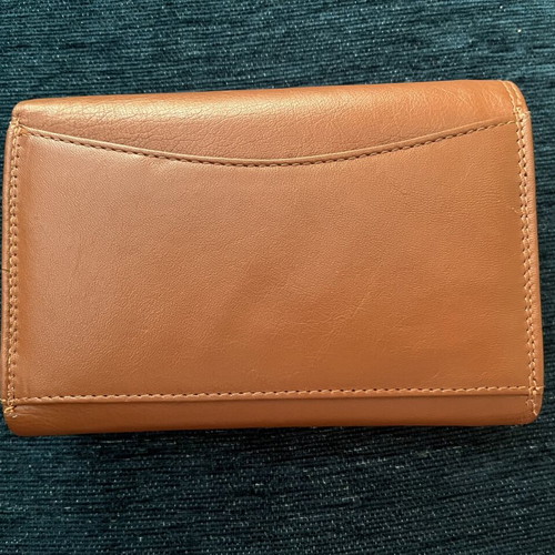 Chester Polo Academy 8065 Classic Cuoio women's wallet, genuine leather