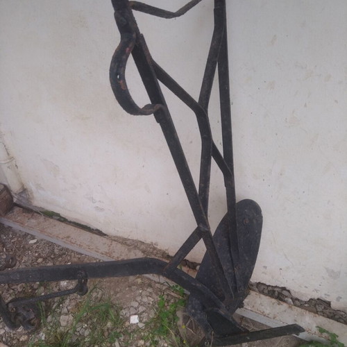 Plow used, needs painting