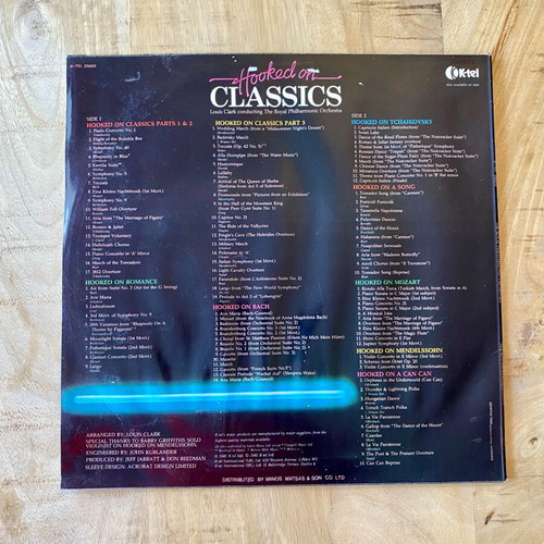 Hooked on Classics vinyl record 1981, like new