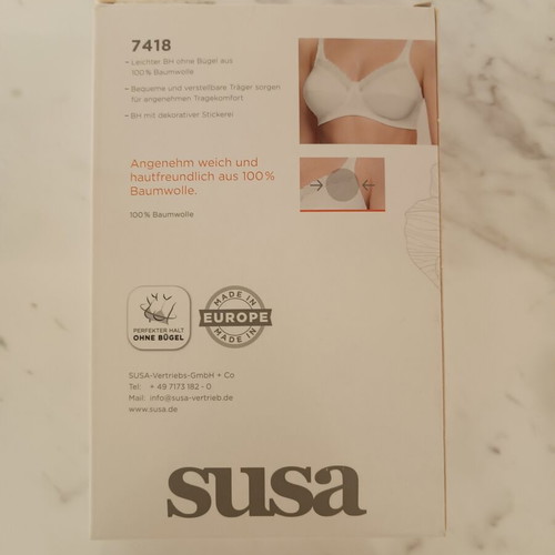 Abercrombie & Fitch bra, white