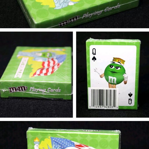 Rare vintage 2007 M&M's World NY playing cards set