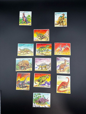 Vintage Jurassic Park stickers like new