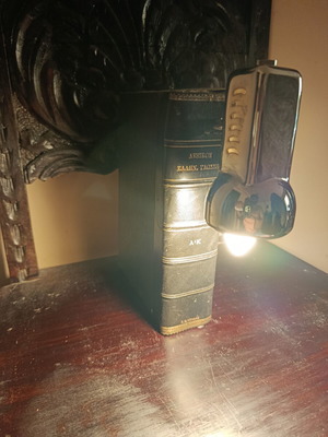 Table lamp book unique, made to order