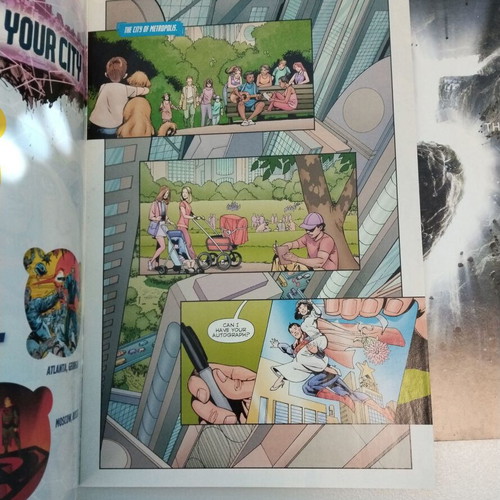 Convergence Action Comics issues 1 and 2 like new, 2015 DC