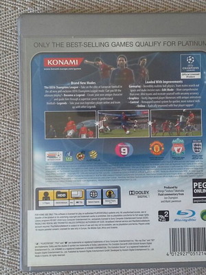 Pro Evolution Soccer 2009 PS3 like new