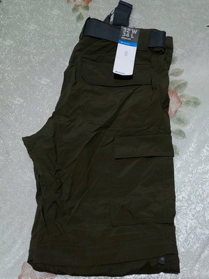 Columbia men's pants new, technical, brown, size 32/34