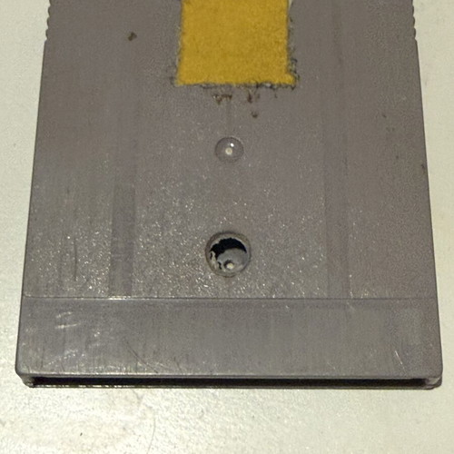 Superman Game Boy cartridge used for Nintendo